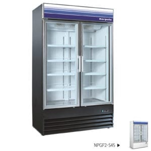 NPGF2-S45B-Swing-Glass-Door-Freezer